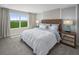 Spacious bedroom with large window and a view of green lawn at 9843 Walkway Dr, Orlando, FL 32832