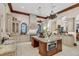 Spacious kitchen with large island and stainless steel appliances at 1120 Preserve Point Dr, Winter Park, FL 32789