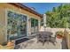 Charming patio with seating area, perfect for outdoor dining at 1120 Preserve Point Dr, Winter Park, FL 32789