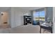 Home office with plenty of workspace and storage at 1261 Limbali St, Mount Dora, FL 32757
