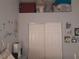 Bedroom space with a closet at 2122 King Richards Ct, Orange City, FL 32763