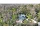 House nestled in a wooded area, showcasing its size and landscaping at 2229 Earleaf Ct, Longwood, FL 32779