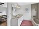 Bathroom with double vanity and updated tile at 2229 Earleaf Ct, Longwood, FL 32779