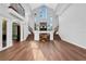 Spacious living area with hardwood floors and high ceilings at 2229 Earleaf Ct, Longwood, FL 32779