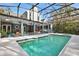 Relaxing pool area with a covered patio and access to the house at 2229 Earleaf Ct, Longwood, FL 32779