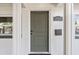 Modern front door with house number at 2800 E Anderson St, Orlando, FL 32803