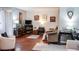 Bright living room features hardwood floors, and comfortable seating at 293 Scottsdale Sq # 293, Winter Park, FL 32792