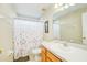 Fresh bathroom with tub/shower and updated fixtures at 133 Summer Place Loop, Clermont, FL 34714