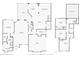 Two-story home floor plan, showing 3 bedrooms, 3 bathrooms, and a large living area at 1437 Pecos Dr, Ormond Beach, FL 32174