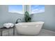 Free-standing tub with a view, perfect for relaxation at 16750 Sanctuary Dr, Winter Garden, FL 34787