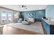 Bonus room with wet bar, comfortable seating area and a view at 16750 Sanctuary Dr, Winter Garden, FL 34787