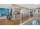 Spacious hallway with hardwood floors and stylish decor at 16750 Sanctuary Dr, Winter Garden, FL 34787