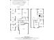 Two story house floor plan; main floor includes kitchen, living room, primary bedroom and a secondary bedroom. The second floor has two bedrooms and a bathroom at 204 Paloma Dr, Davenport, FL 33837