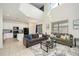 Open floor plan with modern kitchen and comfortable living space at 2641 Tranquility Way, Kissimmee, FL 34746