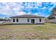 Newly built home showcasing a large backyard at 2831 Sw 166Th Ln, Ocala, FL 34473