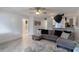 Bright living room with sectional sofa and access to a patio at 5437 Lake Margaret Dr # C, Orlando, FL 32812