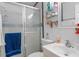 Bathroom with shower/tub combo, toilet and vanity with storage at 762 S Edgemon Ave, Winter Springs, FL 32708