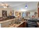 Kitchen with granite countertops and stainless steel appliances at 762 S Edgemon Ave, Winter Springs, FL 32708