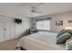 Spacious bedroom with king-size bed and large closet at 815 Ocean Shore Blvd # U9A, Ormond Beach, FL 32176