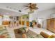 Comfortable living room with ocean view and wicker furniture at 815 Ocean Shore Blvd # U9A, Ormond Beach, FL 32176