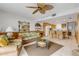 Bright living room with open kitchen and ocean view at 815 Ocean Shore Blvd # U9A, Ormond Beach, FL 32176