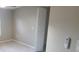 Simple bedroom with ceiling fan and closet at 940 Village Trl # 8-101, Port Orange, FL 32127