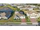 Aerial view of house and surrounding neighborhood at 16719 Sanctuary Dr, Winter Garden, FL 34787