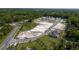 Aerial view of Andover Ridge community, showing new homes and open space at 1696 Andover Ridge Dr, Deland, FL 32720