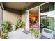 Screened porch with access to the kitchen and backyard at 3649 Corsica Ln, Clermont, FL 34711