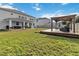 Large backyard with deck, gazebo and home at 394 Singing Tree Ln, Winter Springs, FL 32708