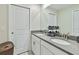 Bathroom with double vanity and grey countertop at 394 Singing Tree Ln, Winter Springs, FL 32708