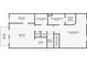 Detailed floor plan of a two-story home with dimensions for each room at 8451 Leatherleaf Ln, Orlando, FL 32827