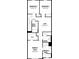 Second floor plan with bedrooms, loft, and owner's suite at 9847 Walkway Dr, Orlando, FL 32832