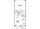First floor features kitchen, gathering room, and two car garage at 9851 Walkway Dr, Orlando, FL 32832