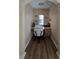 Small home office with a built-in desk and window at 12021 Villanova Dr # 111, Orlando, FL 32837