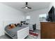 ' bedroom with two twin beds, ample closet space, and playful decor at 13384 Leggett Aly, Orlando, FL 32827