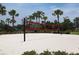 Beach volleyball court with a net and ample surrounding sand at 13384 Leggett Aly, Orlando, FL 32827