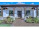 Inviting entryway with double doors and stonework at 2647 Zuni Rd, Saint Cloud, FL 34771