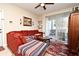 Cozy living area showcasing a comfortable sectional sofa and sliding doors at 2740 Maitland Crossing Way # 1, Orlando, FL 32810