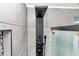 Modern bathroom with a multi-function rainfall shower head at 37 Hickory Track Way, Ocala, FL 34472