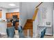 Dining area with glass table, offering a view of the kitchen at 3715 Calabria Ave # 0, Davenport, FL 33897