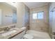 Clean bathroom with granite countertop and tile shower/tub at 5216 Montague Pl, Orlando, FL 32808