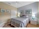 Spacious bedroom with a comfortable bed and plenty of natural light at 8426 Chamberlain Pl, Oviedo, FL 32765