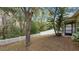 Landscaped backyard with privacy fence at 10952 Arbor View Blvd, Orlando, FL 32825