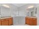 Bathroom features a large walk-in shower and double vanity at 10952 Arbor View Blvd, Orlando, FL 32825