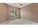 Bright bedroom with carpet and ceiling fan at 10952 Arbor View Blvd, Orlando, FL 32825