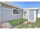 Private fenced dog run with artificial turf at 1108 Evangeline Ave, Orlando, FL 32809