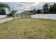 Large backyard with a spacious grassy area at 1208 Honey Rd, Apopka, FL 32712