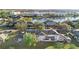 Aerial view of townhomes near a lake at 13312 Summerton Dr, Orlando, FL 32824