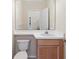 Clean bathroom with a single sink vanity and toilet at 13312 Summerton Dr, Orlando, FL 32824